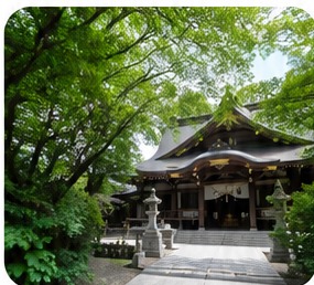 境内の拝殿